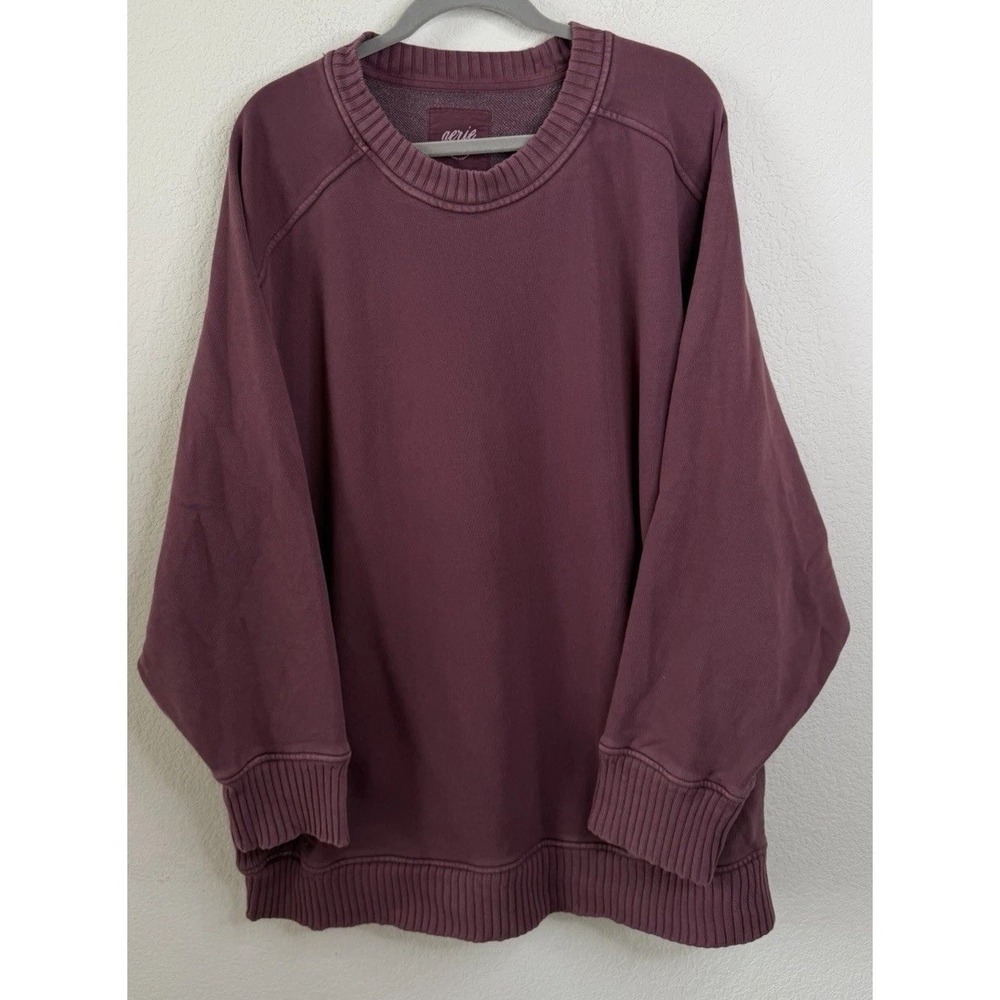 aerie Mauve Crewneck Sweatshirt